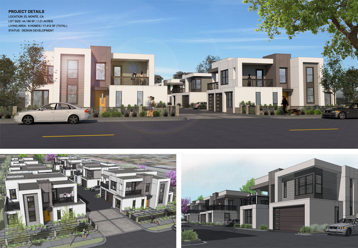(8) New Single Family Home Development Lambert, El Monte